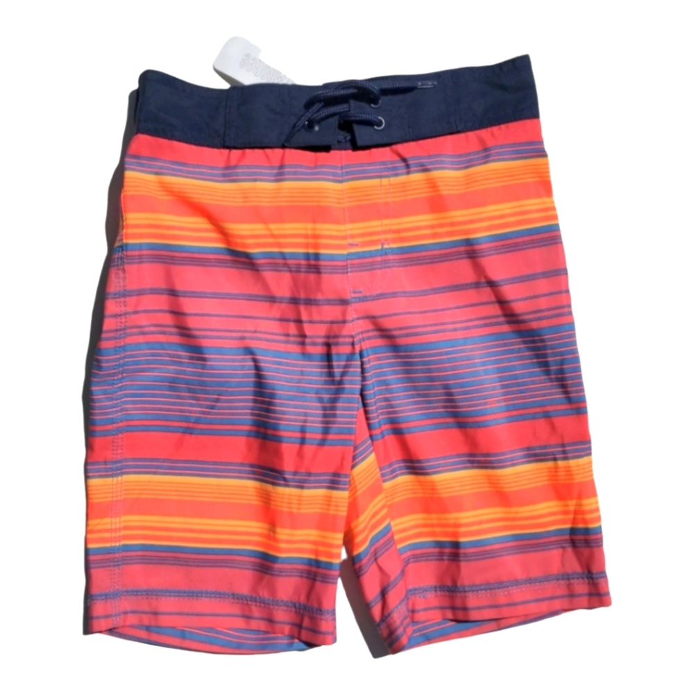Gymboree Boy S 5-6 Striped Swim Trunk